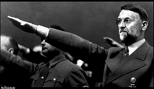 El corazón, a la&nbsp;izquierda.