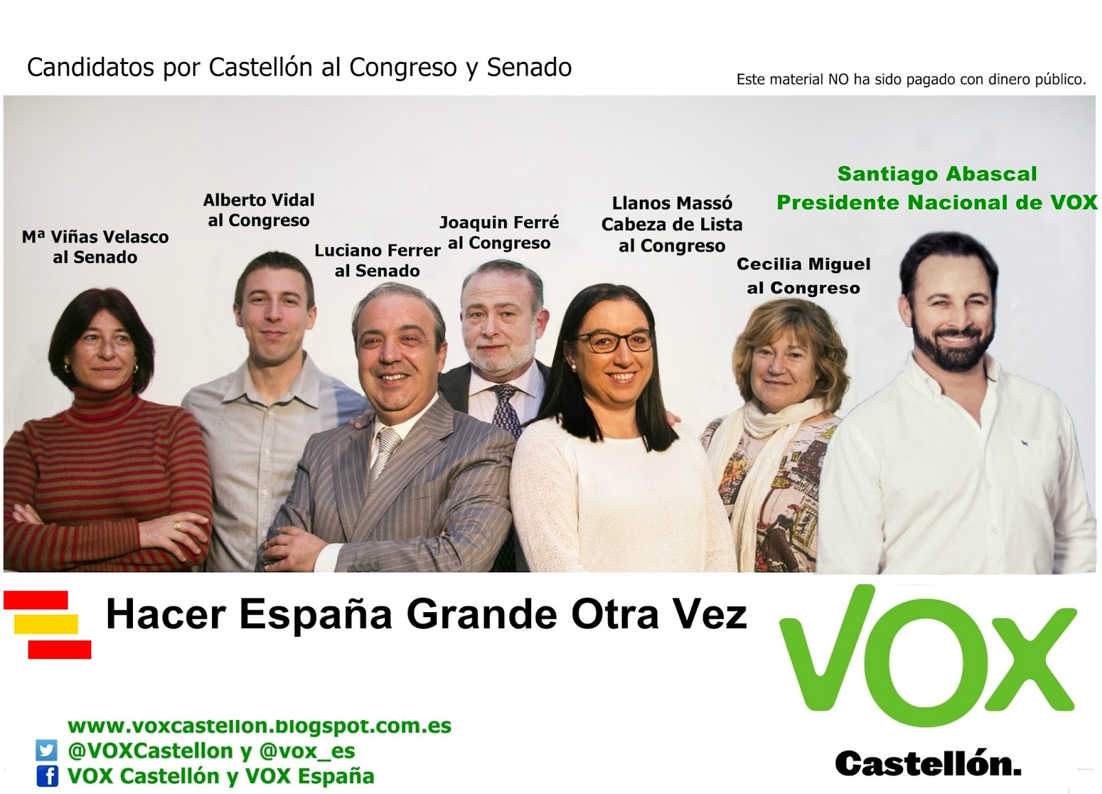 Flyer Candidatura A5 VOX Castellón 26-J version 2
