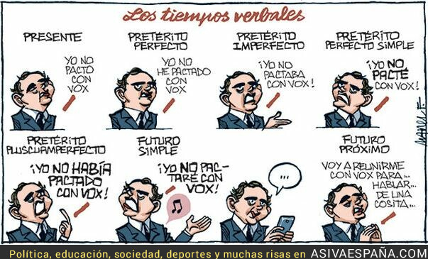 Ciudadanos no pacta con Vox, el maldito maximalismo y cómo tener más sexo con tu&nbsp;pareja.